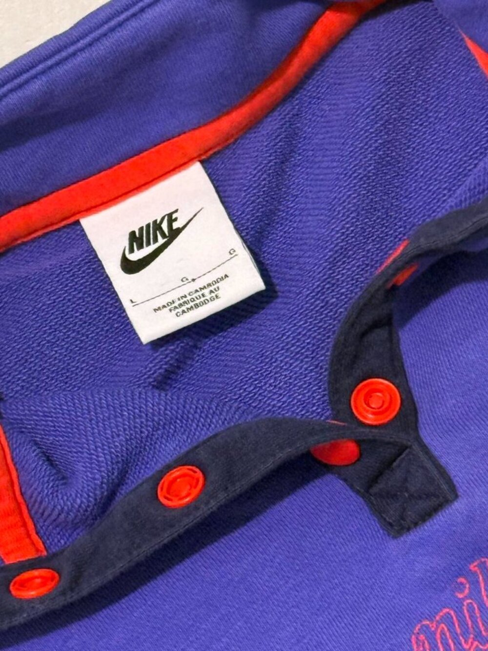 Vintage Y2K Nike Purple top - Picture 3 of 5